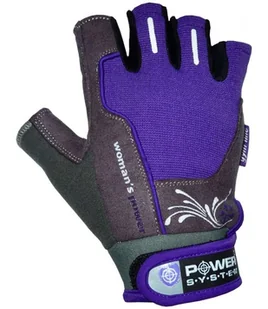 Rękawice fitness Power System  Fitness Rukavice Womans Power Fialové M - Rękawice do ćwiczeń - miniaturka - grafika 1