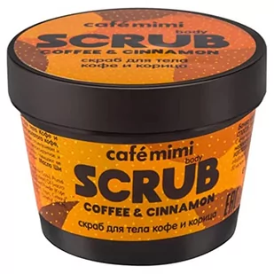 Le Cafe de Beaute Kafe Krasoty Kafe Krasoty CAFE MIMI Scrub do ciała Kawa i Cynamon 120g - Peelingi do ciała - miniaturka - grafika 2