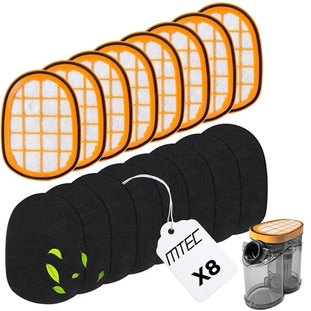 8x Filtr Do Odkurzaczy Philips Speedpro Max Aqua 8000 Xc8147 Fc5005 Fc6802