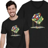 Koszulki męskie - Kostka Rubika Koszulka Big Bang Theory Bazinga - miniaturka - grafika 1