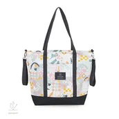 Torby i organizery dla mam - Wodoodporna Duża torba Shopper Bag / Makaszka - miniaturka - grafika 1