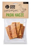 Przysmaki dla psów - John Dog GRYZAKI NATURALNE Paski kacze 200g - miniaturka - grafika 1