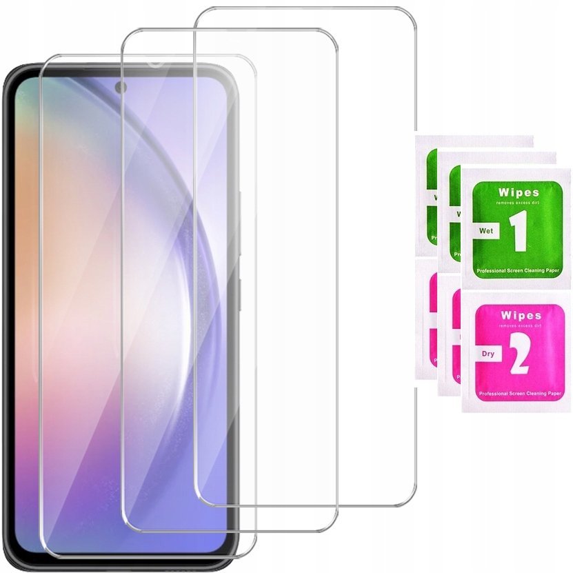 3x SZKŁO HARTOWANE do Samsung Galaxy A54 5G SZYBKA 9H zestaw 3 sztuk