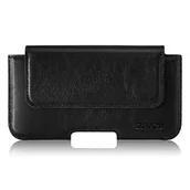 Etui i futerały do telefonów - SURAZO Premium 100% skóra naturalna pokrowiec na pasek do Samsung Galaxy S25 Ultra pokrowiec skórzany – poziome etui na telefon komórkowy kabura [pełna skóra etui na telefon] [szlufka na pasek] - miniaturka - grafika 1