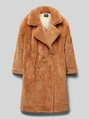 Kurtki i płaszcze dla dziewczynek - Płaszcz ze sztucznego futra - miniaturka - grafika 1