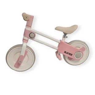 Rower biegowy Lila w kolorze różowym z brązowymi akcentami 10 cali - Rowerki biegowe Rower biegowy Lila w kolorze różowym z brązowymi akcentami 10 cali - Rowerki biegowe - miniaturka - grafika 1