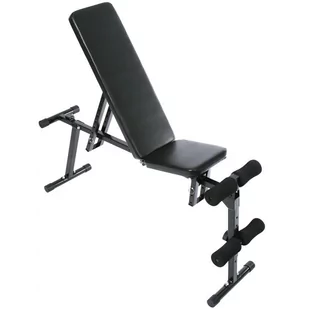 Physionics Wielofunkcyjna ławka siłowa , 116x33x48-120 cm - Ławki treningowe - miniaturka - grafika 1