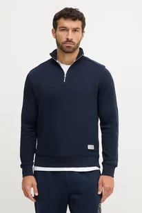 Pepe Jeans bluza bawełniana męska kolor granatowy gładka PM5800002 - Bluzy męskie - miniaturka - grafika 1