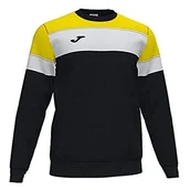 Bluzy męskie - Joma Bluza męska Crew Iv czarny czarny/żółty 6XS 101575.109 - miniaturka - grafika 1
