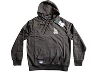 Bluzy męskie - ORYGINALNA Bluza NEW ERA Los Angeles Dodgers - BRĄZOWA rozm. M - miniaturka - grafika 1