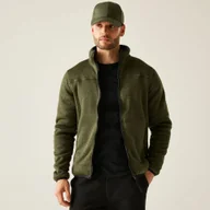 Bluzy sportowe męskie - Regatta Polar męski rozsuwany Branleigh Zielony, Rozmiar: 5XL - miniaturka - grafika 1