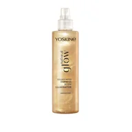 Rozświetlacze do twarzy i ciała - Yoskine Natural Glow Lekka Mgiełka do ciała ze złotym pyłem 200.0 ml - miniaturka - grafika 1