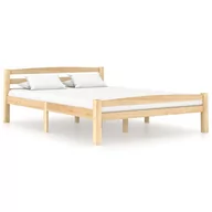 Łóżka - vidaXL Lumarko Rama łóżka z litego drewna sosnowego, 120 x 200 cm! 322063 - miniaturka - grafika 1