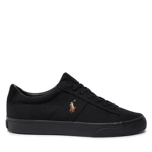 Tenisówki Polo Ralph Lauren Sayer 816764497002 Czarny - Trampki męskie - miniaturka - grafika 1