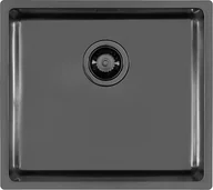 Zlewozmywaki - Foster Zlewozmywak 2154056 KE R15 BOWL 45x40 FL.MOUNT GUNMETAL - miniaturka - grafika 1