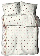 Pościel - Extrapościel Pościel bawełniana 160x200 1453E Bordiura Czerwona - miniaturka - grafika 1