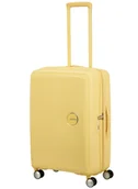 Walizki - Walizka średnia American Tourister Soundbox EXP - pastel yellow - miniaturka - grafika 1