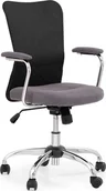 Fotele i krzesła biurowe - Krzesło biurowe Profeos Alwer Czarne - miniaturka - grafika 1