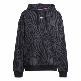ADIDAS BLUZA AOP ANIMAL ZEBRA IJ5604 r 3XS - Bluzy damskie - miniaturka - grafika 1