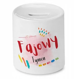 Skarbonka Dla Tymona Tymka na Urodziny Prezent z Nadrukiem ze Zdjęciem - Skarbonki - miniaturka - grafika 1