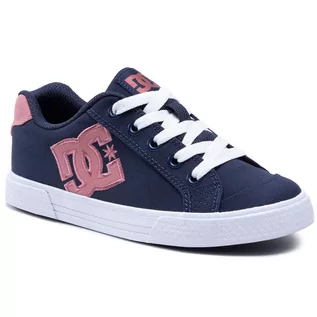 Trampki damskie - DC Tenisówki Chelsea ADJS300243 Blue/Pink (BLP) - grafika 1