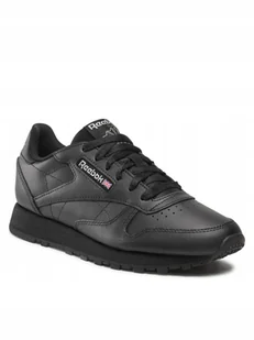 Reebok Buty Classic Leather GY0960 Cblack/Cblack/Pugry5 - Buty sportowe męskie - miniaturka - grafika 1