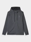 Bluzy męskie - 4F Bluza w kolorze szarym - miniaturka - grafika 1