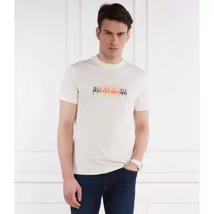 Napapijri T-shirt | Regular Fit - Koszulki męskie - miniaturka - grafika 1