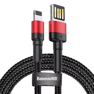 Baseus Kabel CALKLF-G91 (USB 2.0 M - Lightning M; 1m; kolor czarno-czerwony) 2_231079 - Kable USB - miniaturka - grafika 2