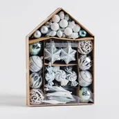 Bombki - Bombki Festive House komplet 73 szt.niebieski - miniaturka - grafika 1