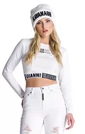 Koszulki i topy damskie - Gianni Kavanagh Damska koszulka trekkingowa, biała, średnia, biały, M - miniaturka - grafika 1