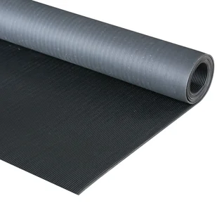 PARTNER B2B Wykładzina przemysłowa z wąskimi rowkami, 1,2 x 5 m S 5 -tl. 3 mm,černá - Pozostałe wyposażenie warsztatu - miniaturka - grafika 1