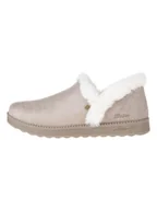Kapcie damskie - Skechers Slippersy "Arch Fit Dream" w kolorze szarym - miniaturka - grafika 1