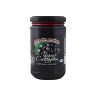 Konfitury, marmolady, powidła - Czarna porzeczka z cukrem "Zdrowa rodzina" 350ml - miniaturka - grafika 1