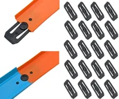 Zabawki konstrukcyjne - Łącznik toru HotWheels HOT WHEELS Tor ADAPTER 20szt - miniaturka - grafika 1