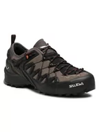 Buty trekkingowe męskie - Salewa Trekkingi Ms Wildfire Edge 61346-7512 Szary - miniaturka - grafika 1