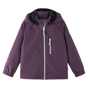 Dziecięca kurtka softshellowa Reima Vantti Rozmiar dziecięcy: 104 / Kolor: fioletowy - Kurtki i płaszcze dla chłopców - miniaturka - grafika 1