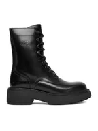 Botki damskie - Gino Rossi Trzewiki EO-LUISA-30310 Czarny - miniaturka - grafika 1