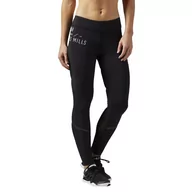 Legginsy - Spodnie Reebok Les Mills damskie legginsy getry termoaktywne sportowe-XL - miniaturka - grafika 1