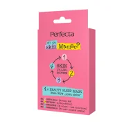Maseczki do twarzy - PERFECTA SKIN CYCLING ROUTINE ZESTAW MASECZEK DO TWARZY 4 X BEAUTY SLEEP MASK 4X8ML - miniaturka - grafika 1