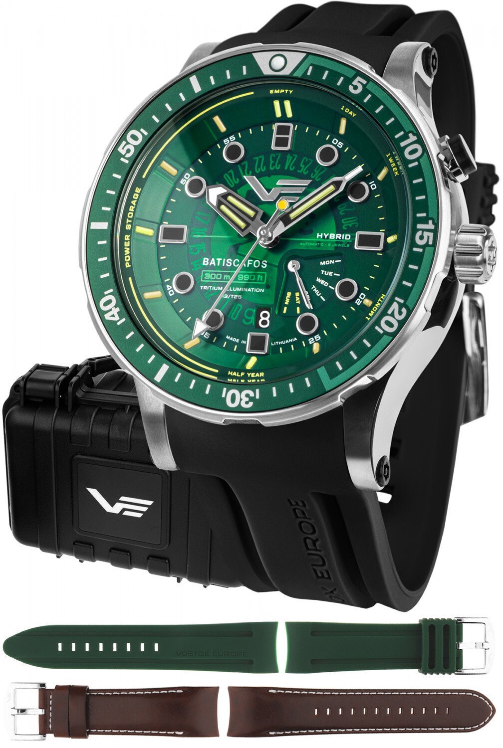 Zegarek Vostok Europe Zegarek męski Vostok Europe PX84-511A770SB czarny