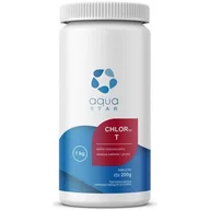 Akcesoria do basenów - Tabletki do basenu AQUASTAR Chlortix T 1 kg - miniaturka - grafika 1
