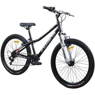 Rower młodzieżowy INDIANA Falcon XC 26 cali Czarno-srebrny - Rowery - miniaturka - grafika 1