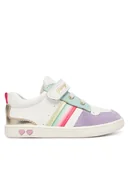 Buty dla dziewczynek - Primigi Sneakersy 1403211 Biały - miniaturka - grafika 1