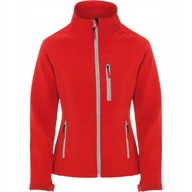 Kurtki damskie - Kurtka Damska SOFTSHELL MEMBRANA Bez Kaptura ROLY ANTARTIDA SS6433 RED XL - miniaturka - grafika 1