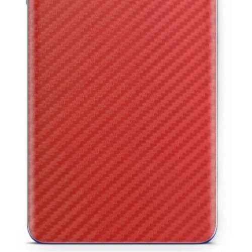 folia naklejka skórka strukturalna na TYŁ do Blackview Tab 7 WiFi - Carbon Czerwony - apgo SKINS