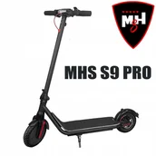 Hulajnogi elektryczne - Hulajnoga elektryczna Mhs S9 Pro 350W Black , bezdętkowa - miniaturka - grafika 1
