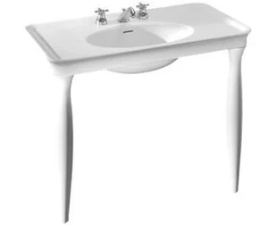 Hatria Dolcevita Umywalka wisząca 100x55x23 cm, biała Y0F001 - Umywalki - miniaturka - grafika 1