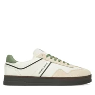 Sneakersy męskie - Sneakersy Tommy Jeans The Greenwich Leather EM0EM01587 Biały - miniaturka - grafika 1