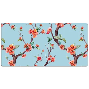 Podkład na biurko Drzewo na niebieskim tle 120x60 cm - Podkładki na biurko - miniaturka - grafika 1